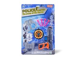 Polizeiset mit Zubehör 43x28cm